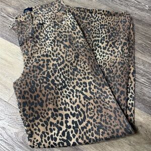 Leopard Print Pants